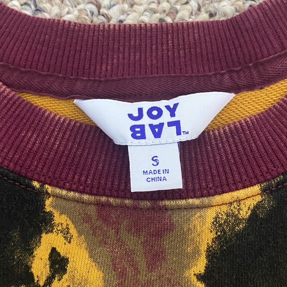 JoyLab Multicolor Tie-Dye Crop Top - Picture 3 of 8